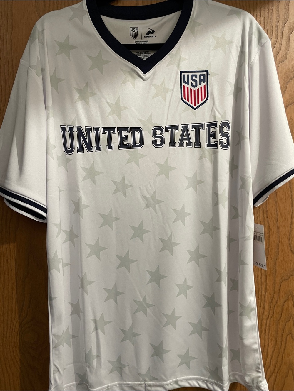White United States Men's Soccer Jersey